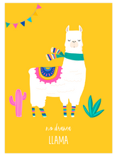Lama Glama N4 - Art Print